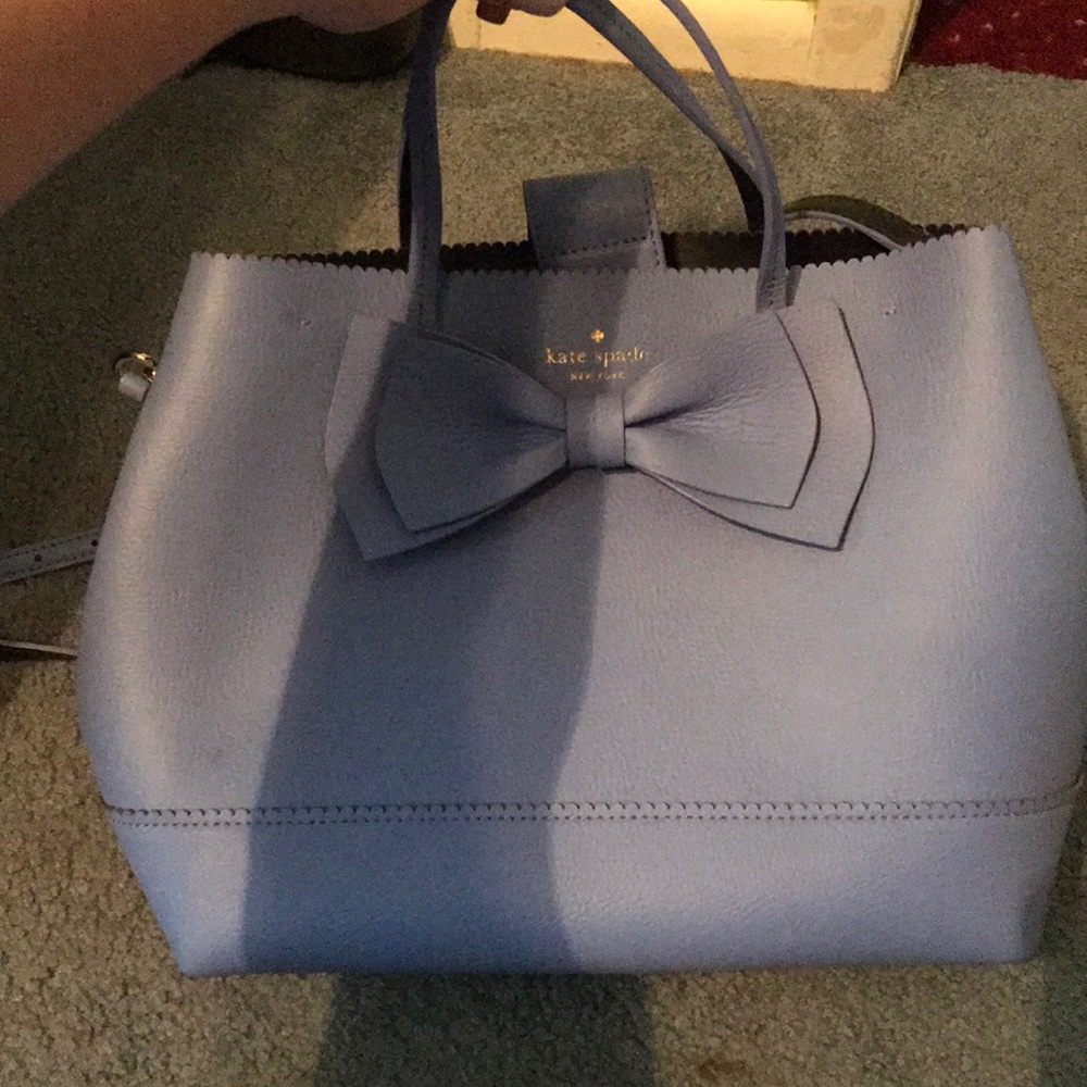 Light Blue-almost periwinkle Kate Spade bag